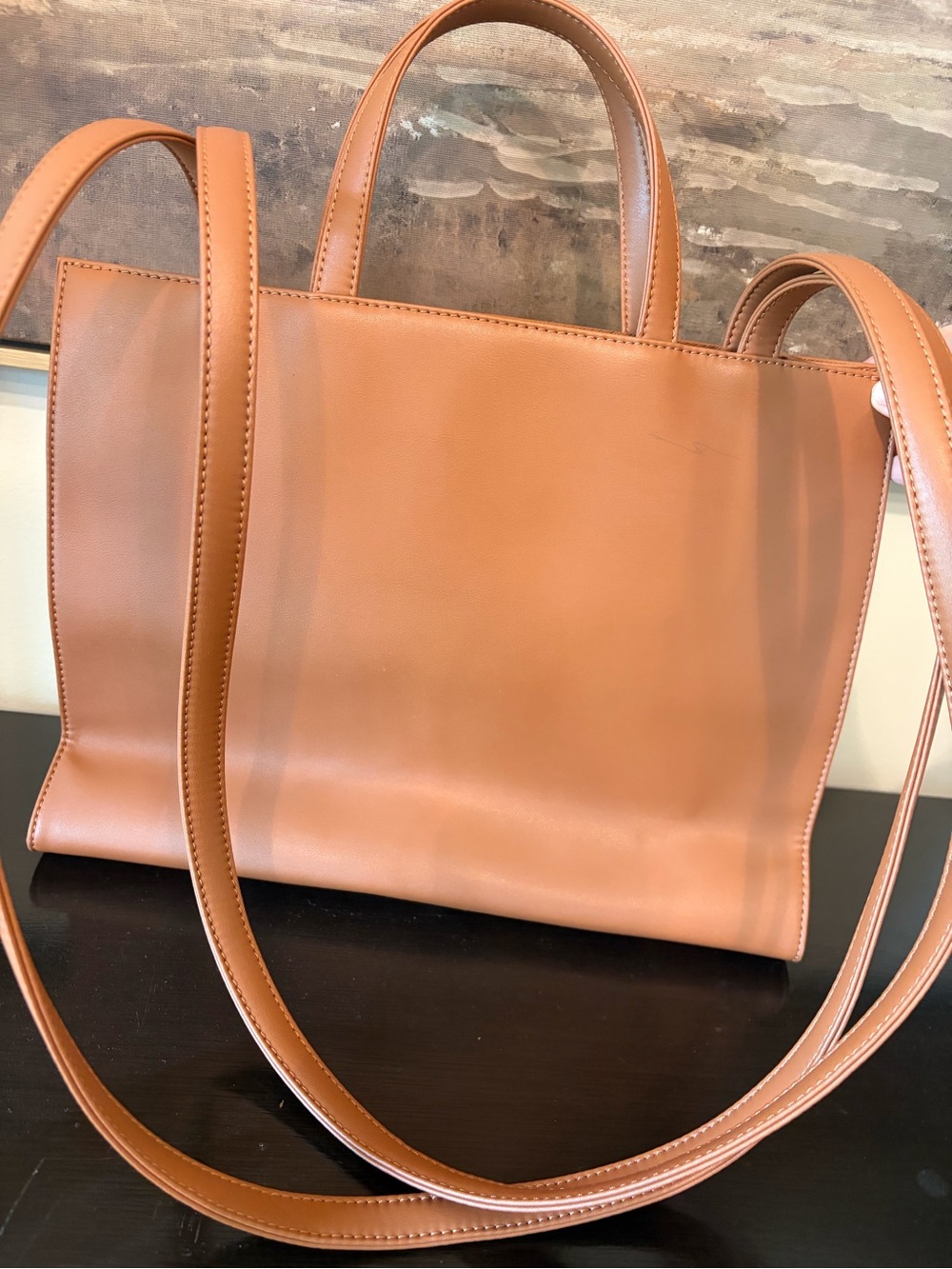 Telfar Medium Shopping Bag Tote - Tan - Picture 2 of 11